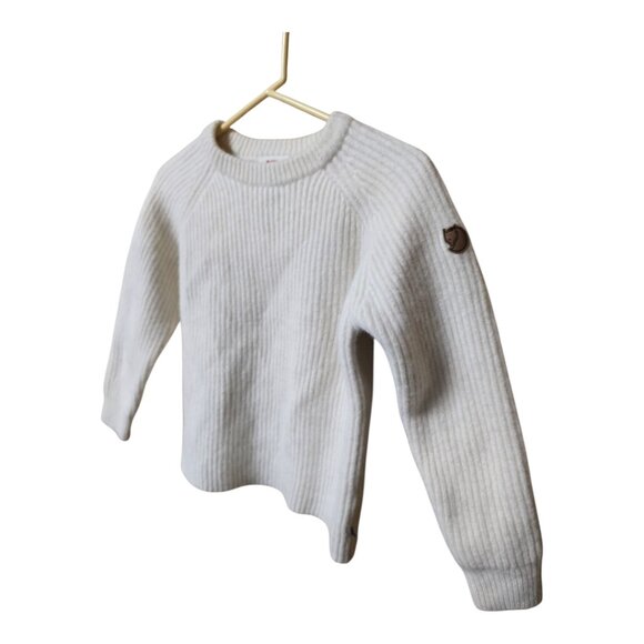 Ladies FJALLRAVEN Ovik Rib Wool Sweater - Picture 2 of 6
